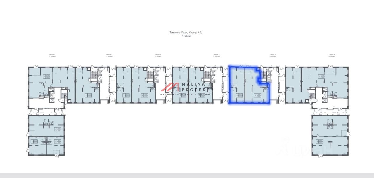 Аренда торгового помещения в ЖК "Томилино Парк"