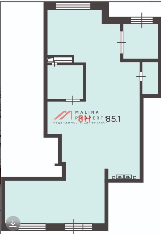 Продажа торгового помещения с сетевыми арендаторами