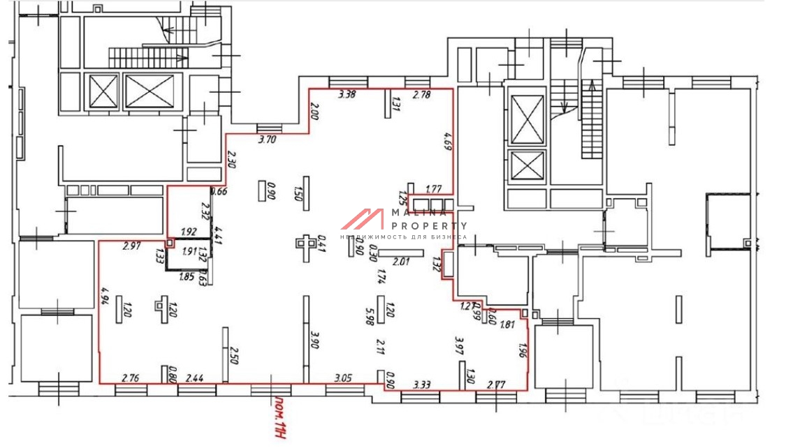 Продажа торгового помещения в ЖК Митинский лес