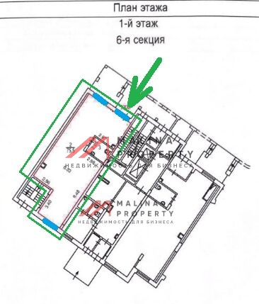 Аренда торгового помещения в районе Царицыно