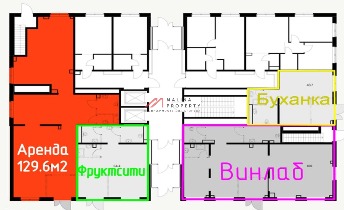 Аренда торгового помещения в ЖК Бунинские луга