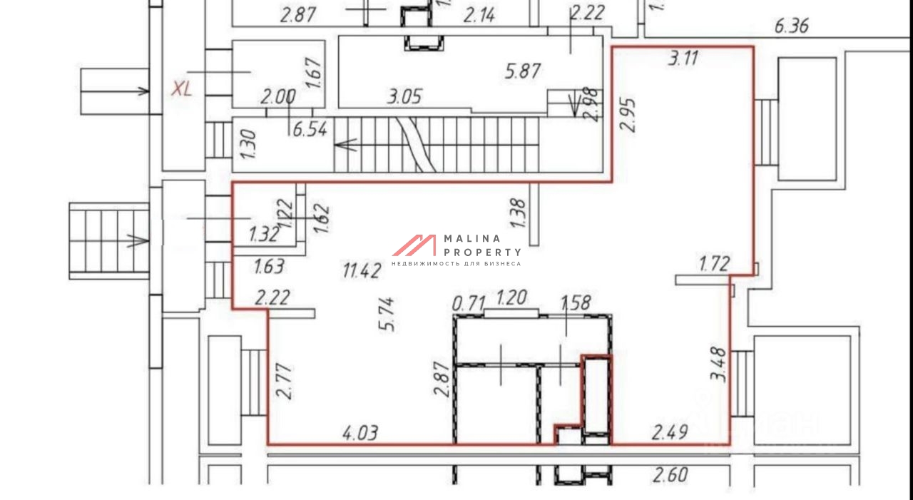 Продажа торгового помещения в ЖК "Солнечная система" 