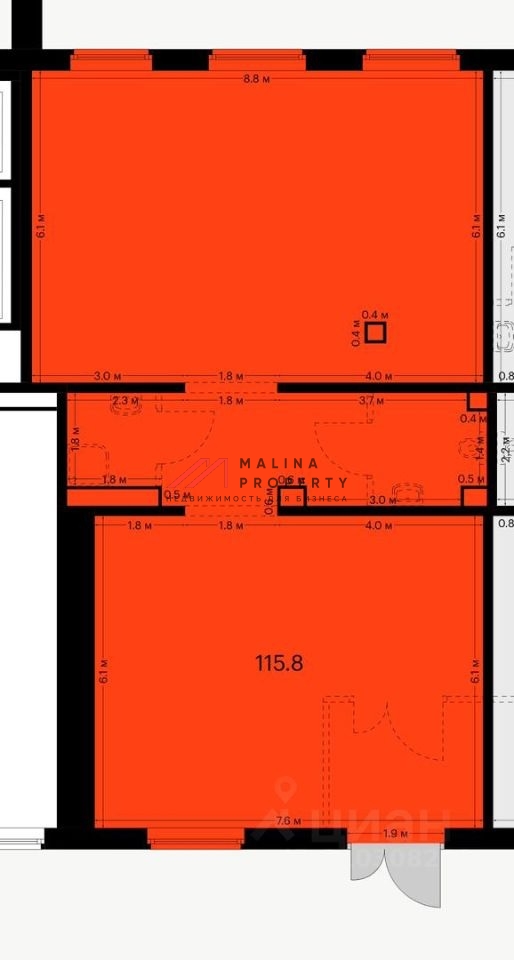 Аренда торгового помещения в ЖК "Люблинский парк"
