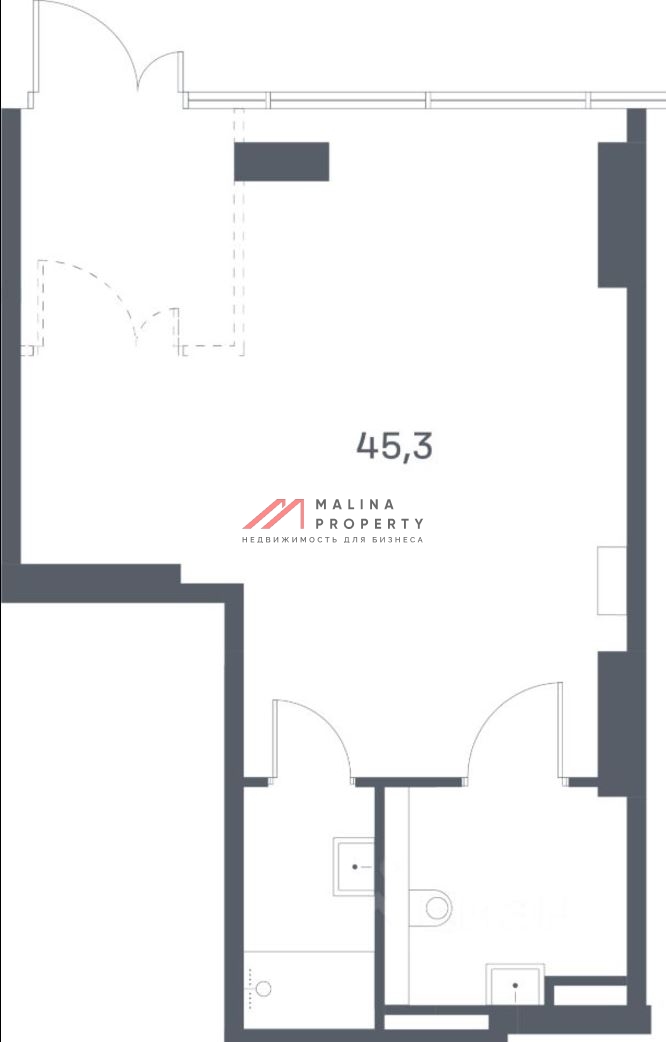 Продажа торгового помещения в проекте бизнес-класса "PORTLAND"