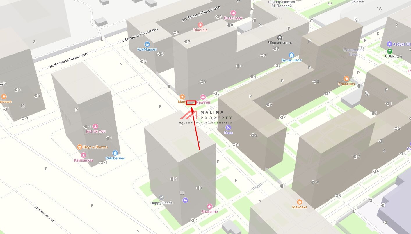 Продажа торгового помещения у метро Филатов луг