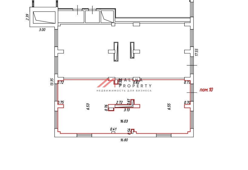 Продажа лучшего помещения в ЖК "Ильинские Луга"