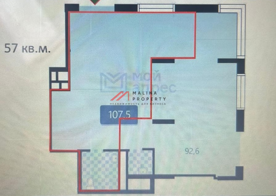 Продажа помещения в ЖК "Мой адрес на Клинской"