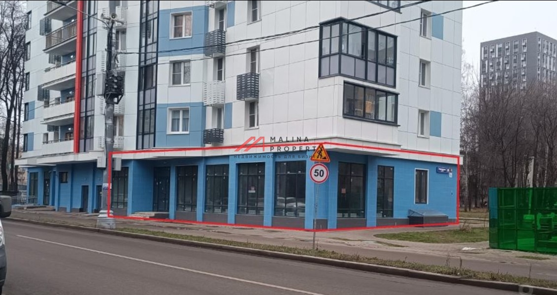 Аренда торгового помещения в новом доме