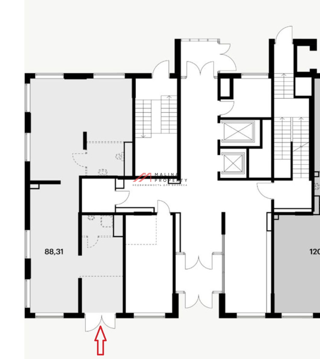 Аренда торгового помещения в ЖК "Vangarden" 