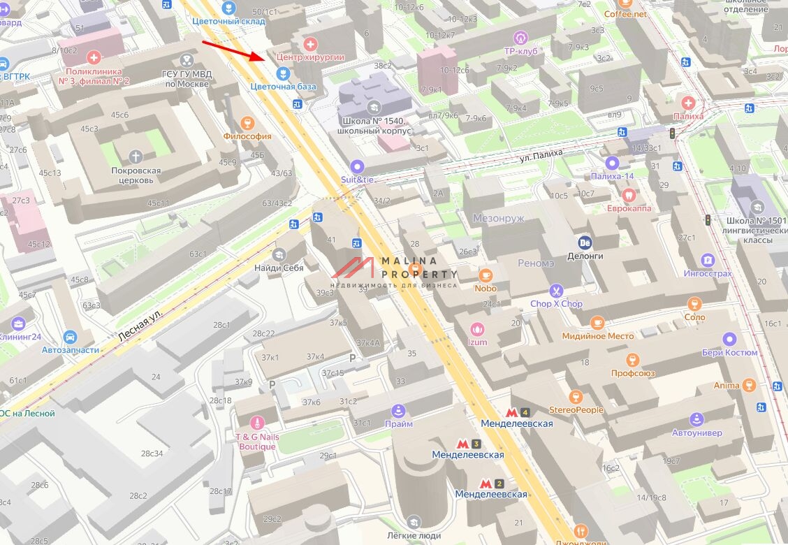 Продажа торгового помещения на Менделеевской