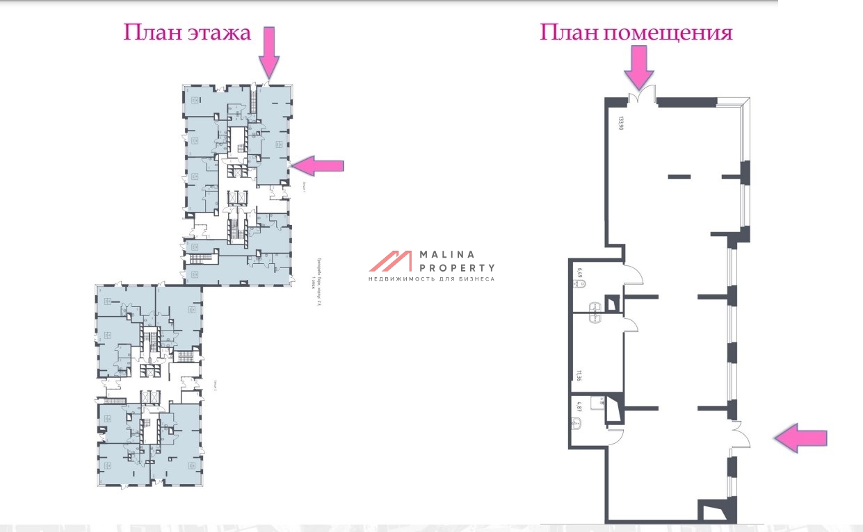 Продажа помещения с арендатором магазин "Магнит рядом"