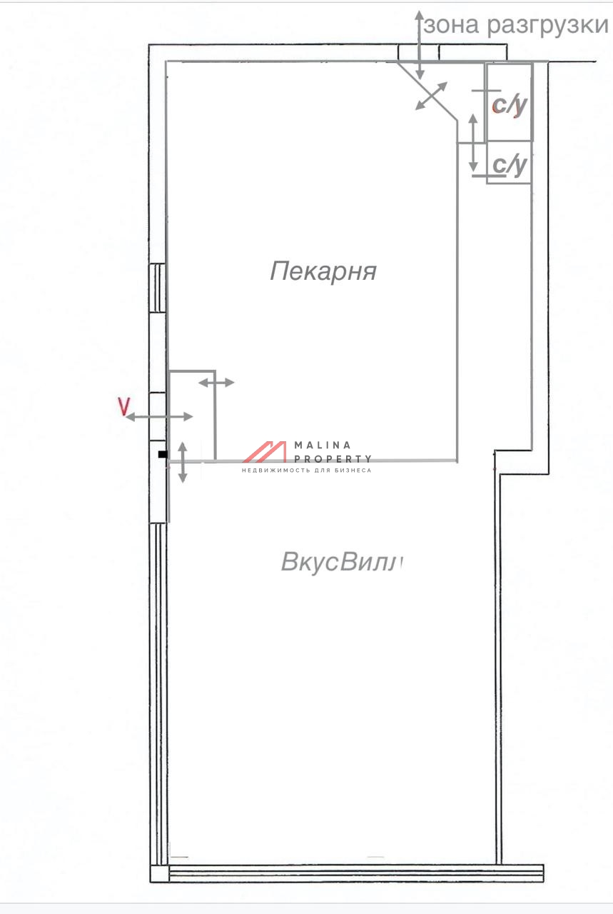 Продажа торгового помещения с арендаторами 