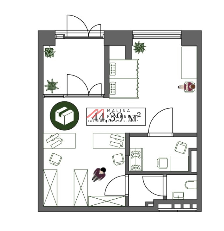 Продажа помещения в ЖК "Преображенская площадь"