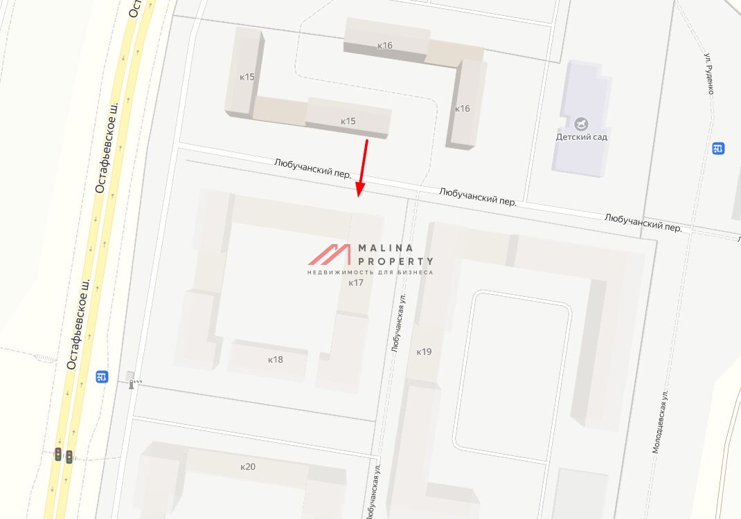 Продажа торгового помещения в ЖК "Остафьево"