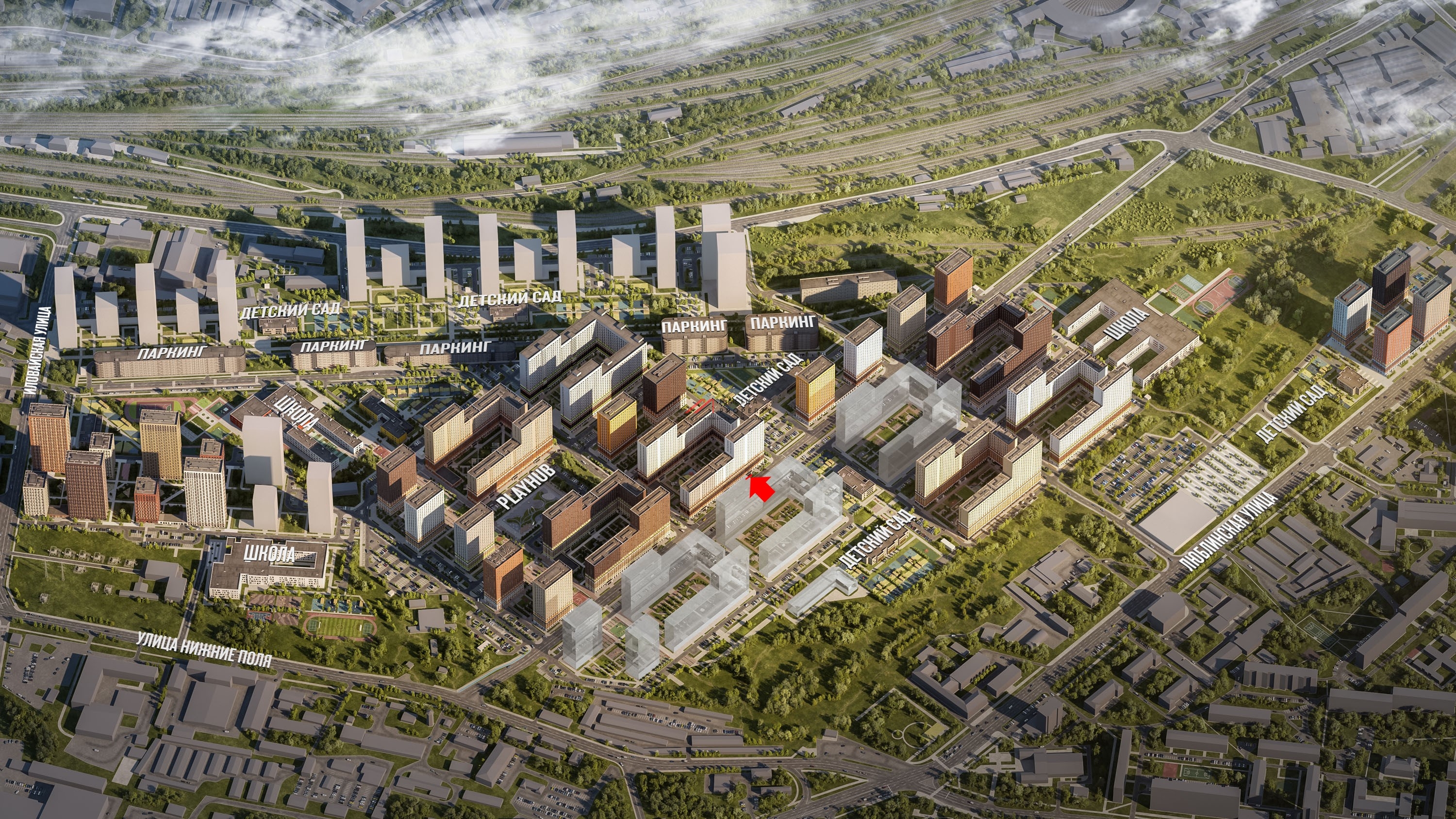 Аренда торгового помещения в ЖК "Люблинский Парк"