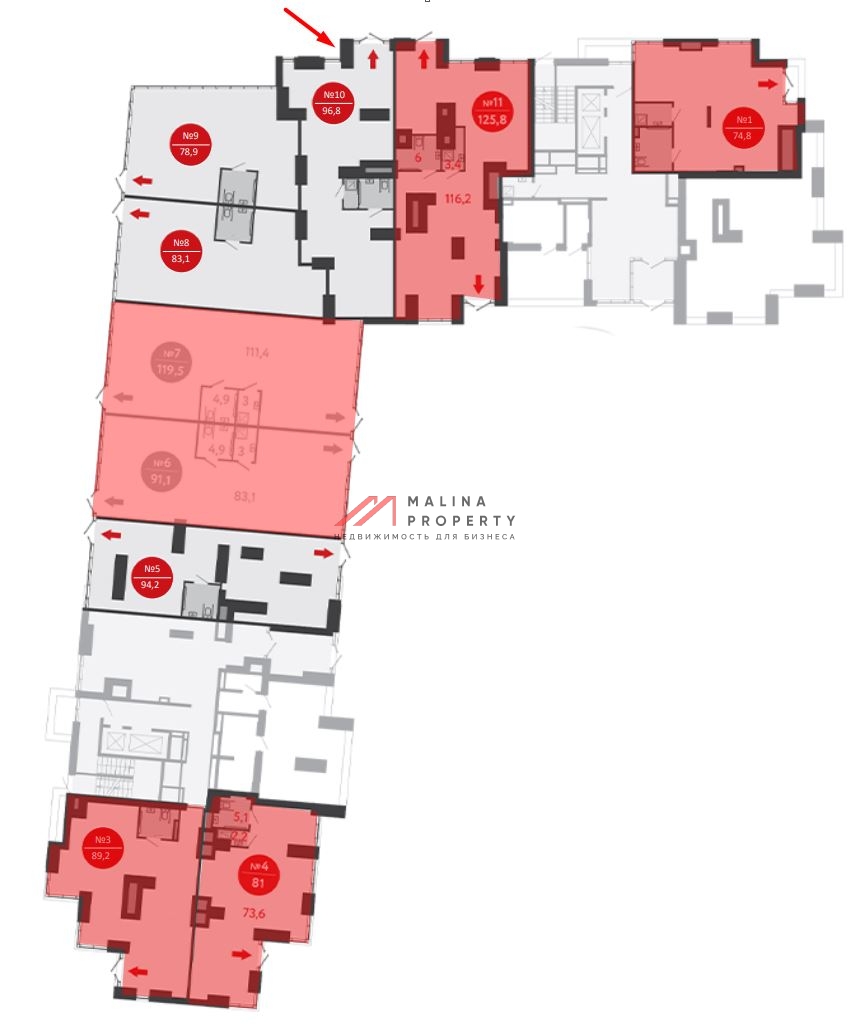 Продажа помещения в ЖК "Russian Design District"