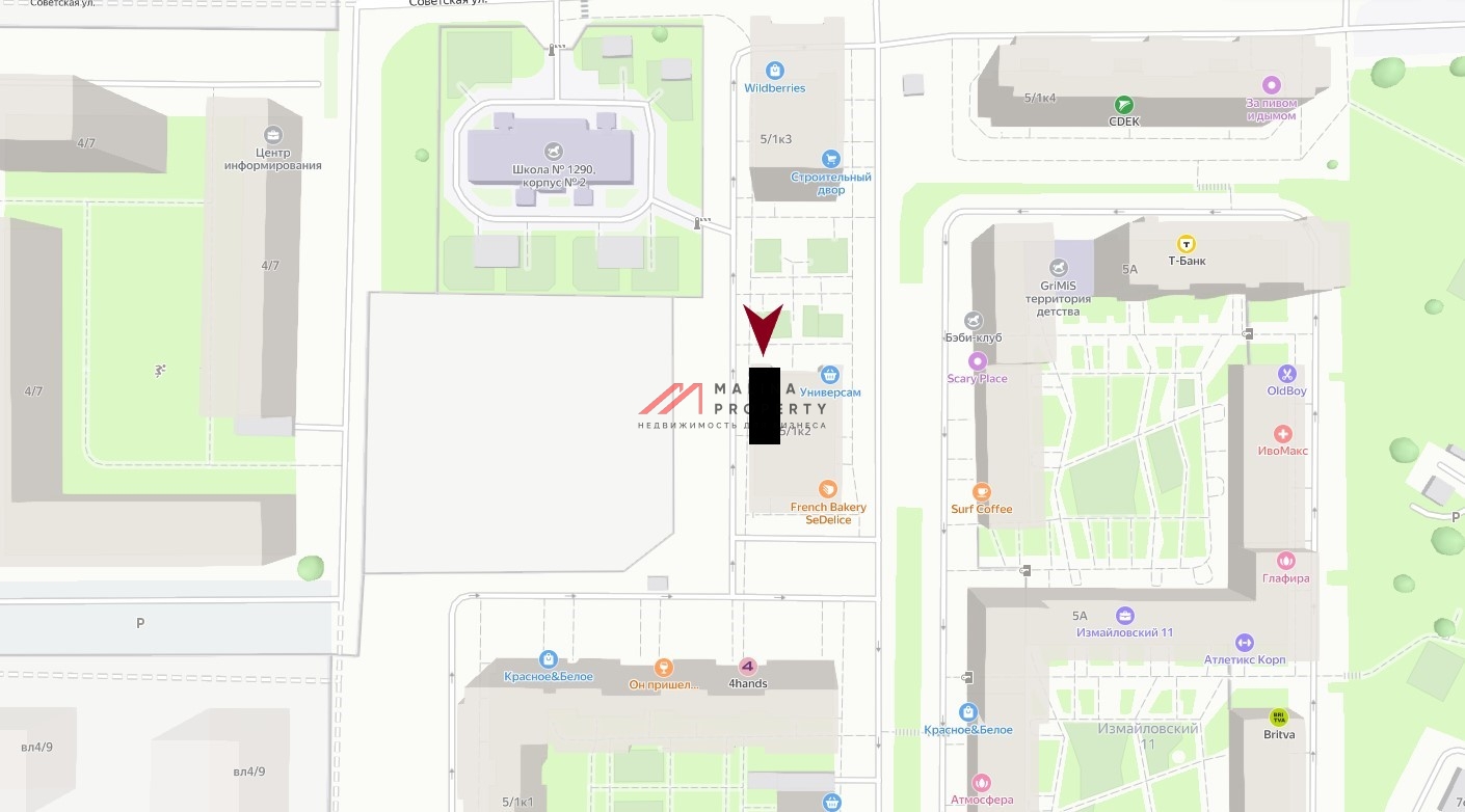 Продажа торгового помещения на Измайловском проезде 