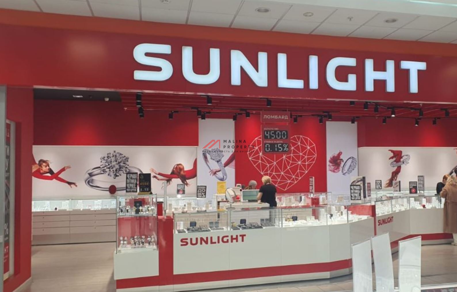 Продажа торгового помещения с арендатором в ТРЦ "Галион"