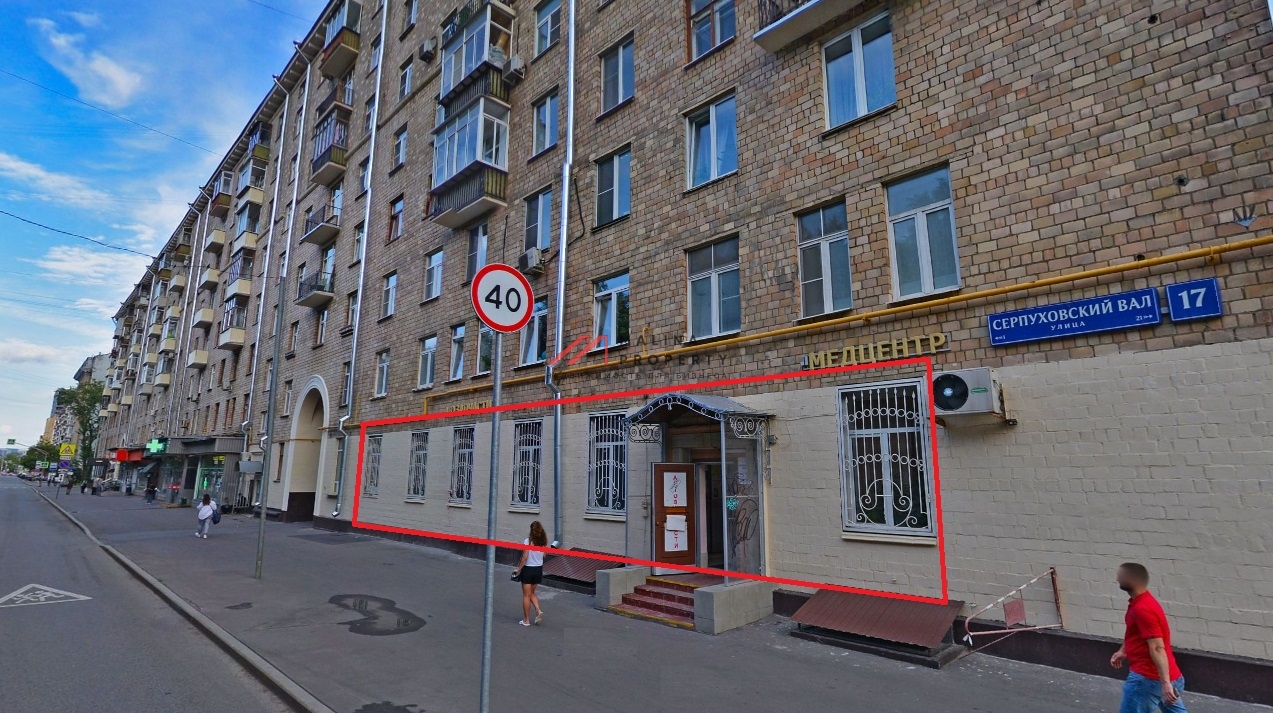 Продажа торгового помещения на Серпуховском Валу 