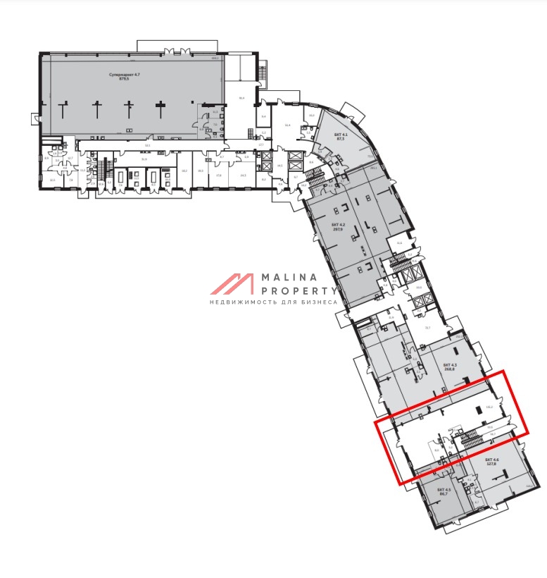 Продажа торгового помещения в ЖК Город на Реке Тушино-2018
