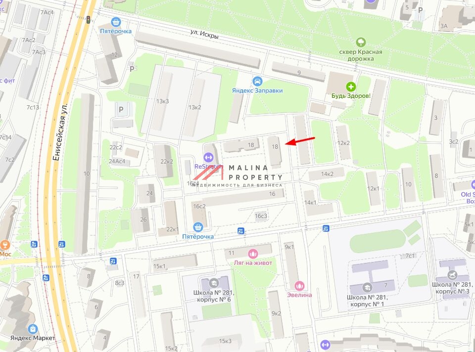 Аренда нежилого помещения в новостройке