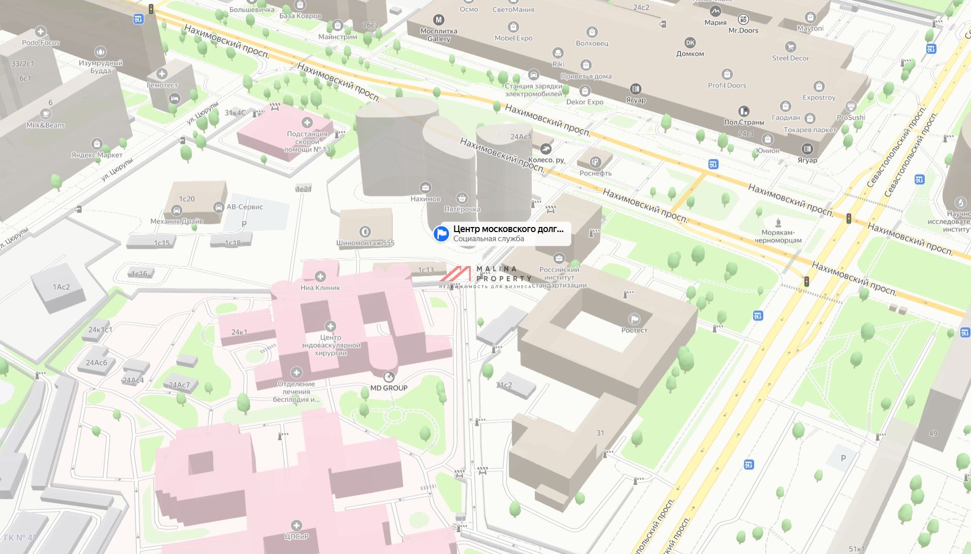 Продажа помещения с арендатором в ЖК «Апарт-комплекс Нахимов»