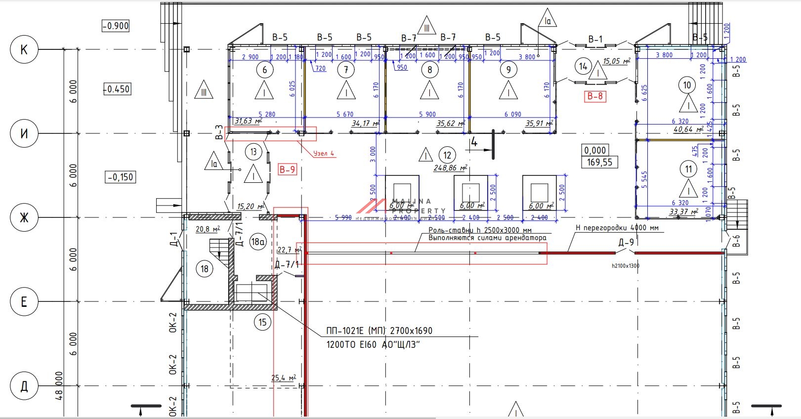 Аренда в прикассовой зоне в новом ТЦ в Мытищах