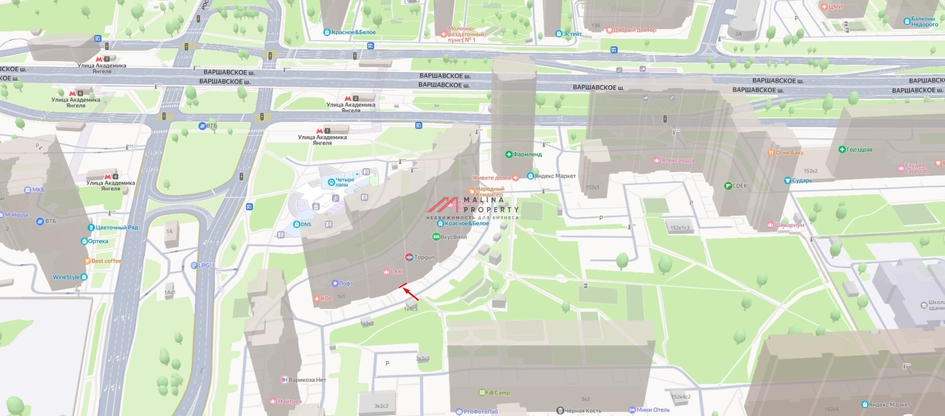 Продажа помещения с арендаторами возле метро