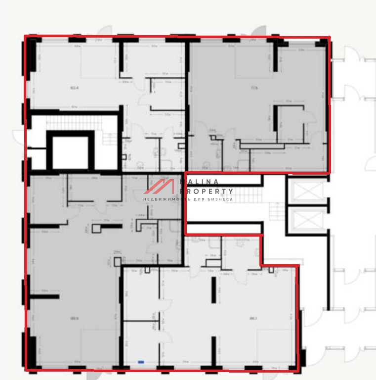 Продажа торгового помещения в ЖК "Яуза парк" 