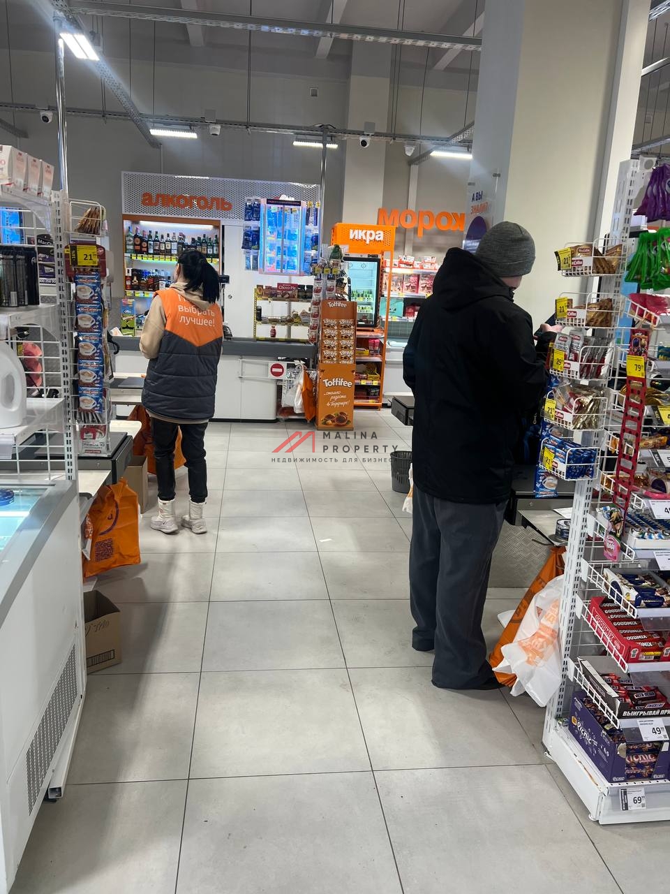 Продажа торгового помещения с арендатором Дикси