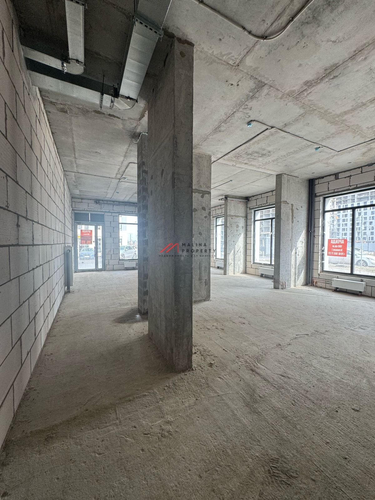 Аренда торгового помещения в ЖК "Горки парк" 