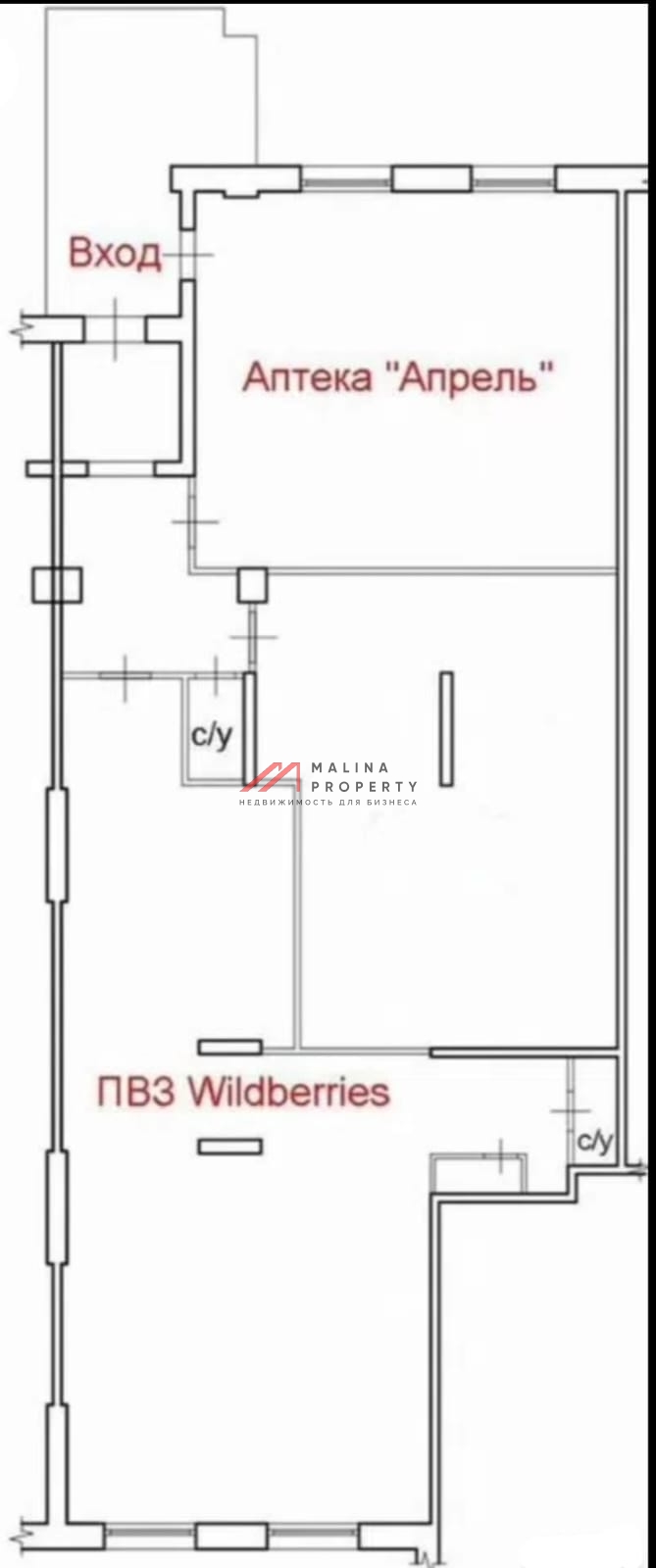 Продажа помещения с арендаторами в г. Щёлково