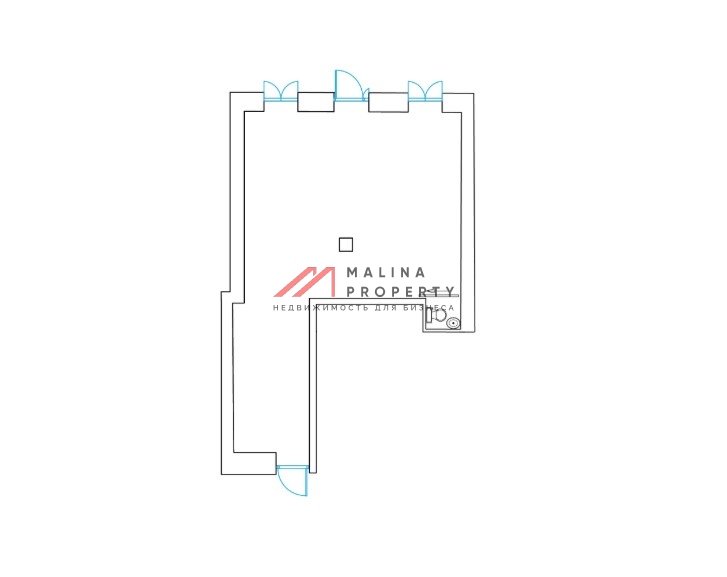 Продажа торгового помещения с арендатором кафе DOSHIK