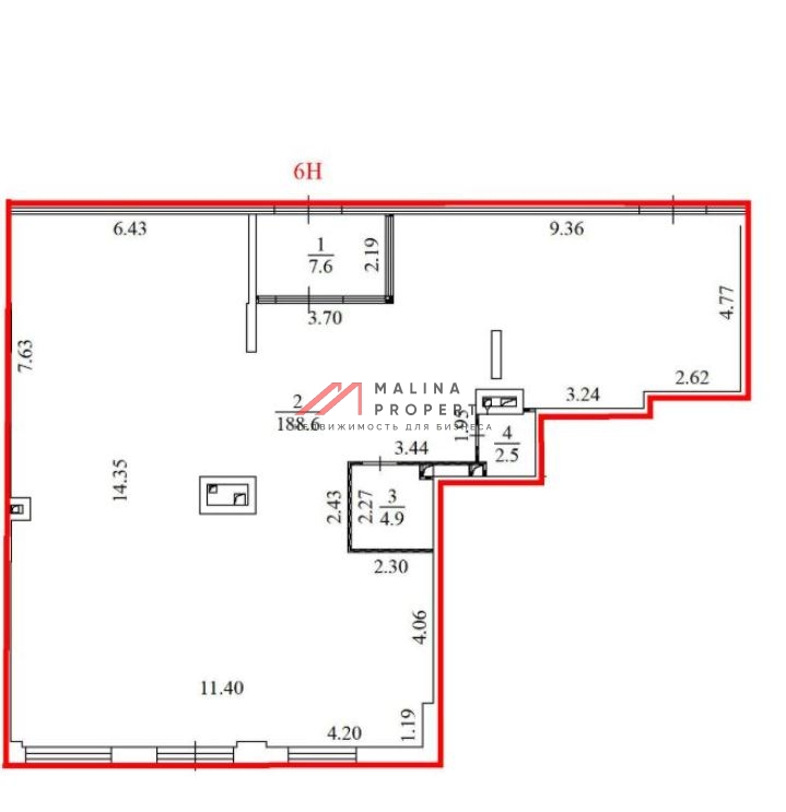 Аренда торгового помещения в ЖК «iLove»