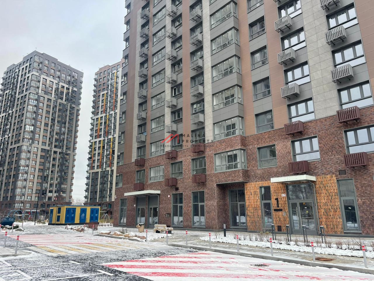 Аренда торгового помещения в ЖК "Одингрaд. Квapтал Ceмeйный"