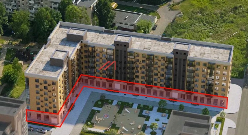 Продажа коммерческих помещений в ЖК Олива