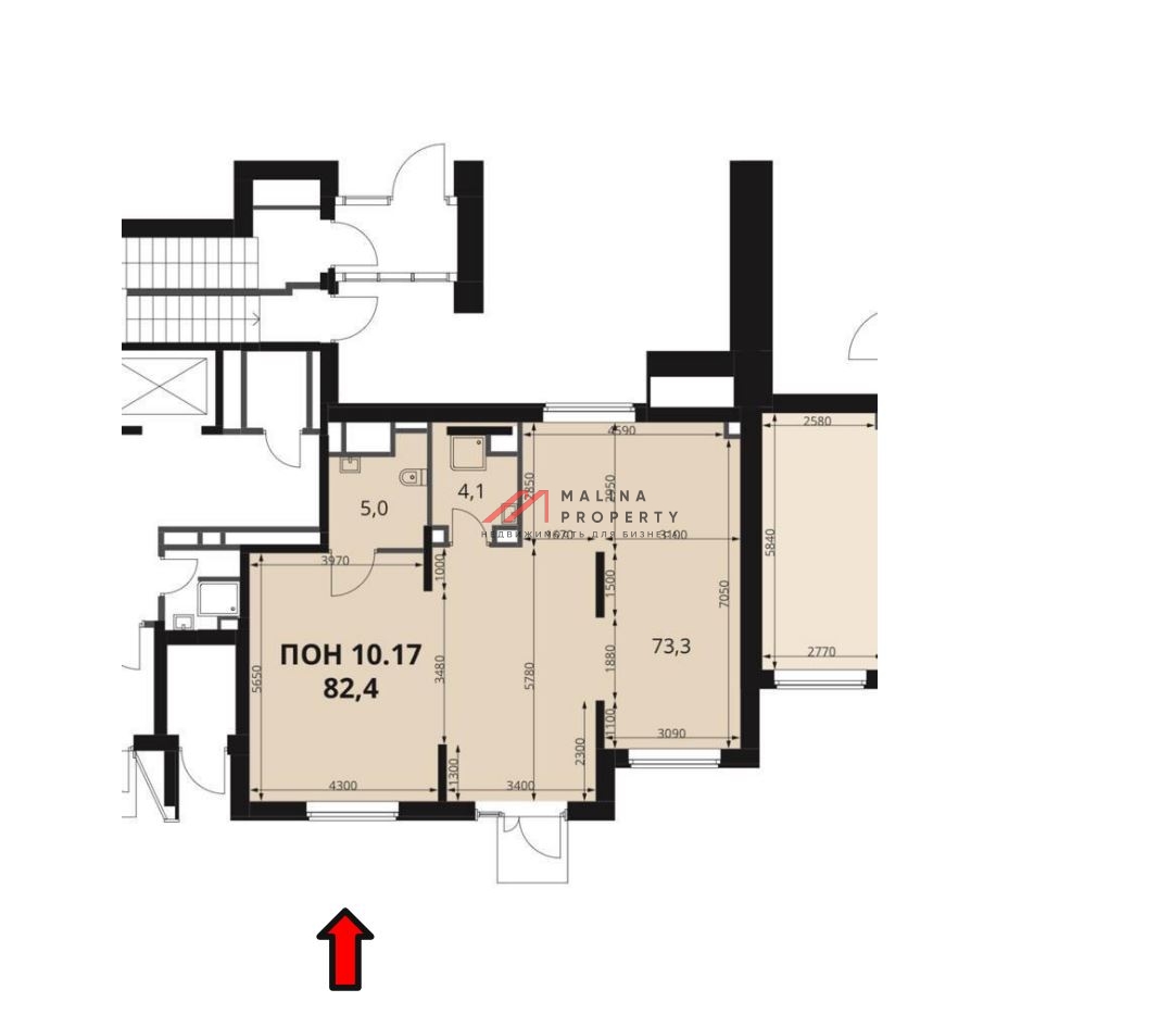 Продажа торгового помещения в ЖК "1-й Ясеневский" 