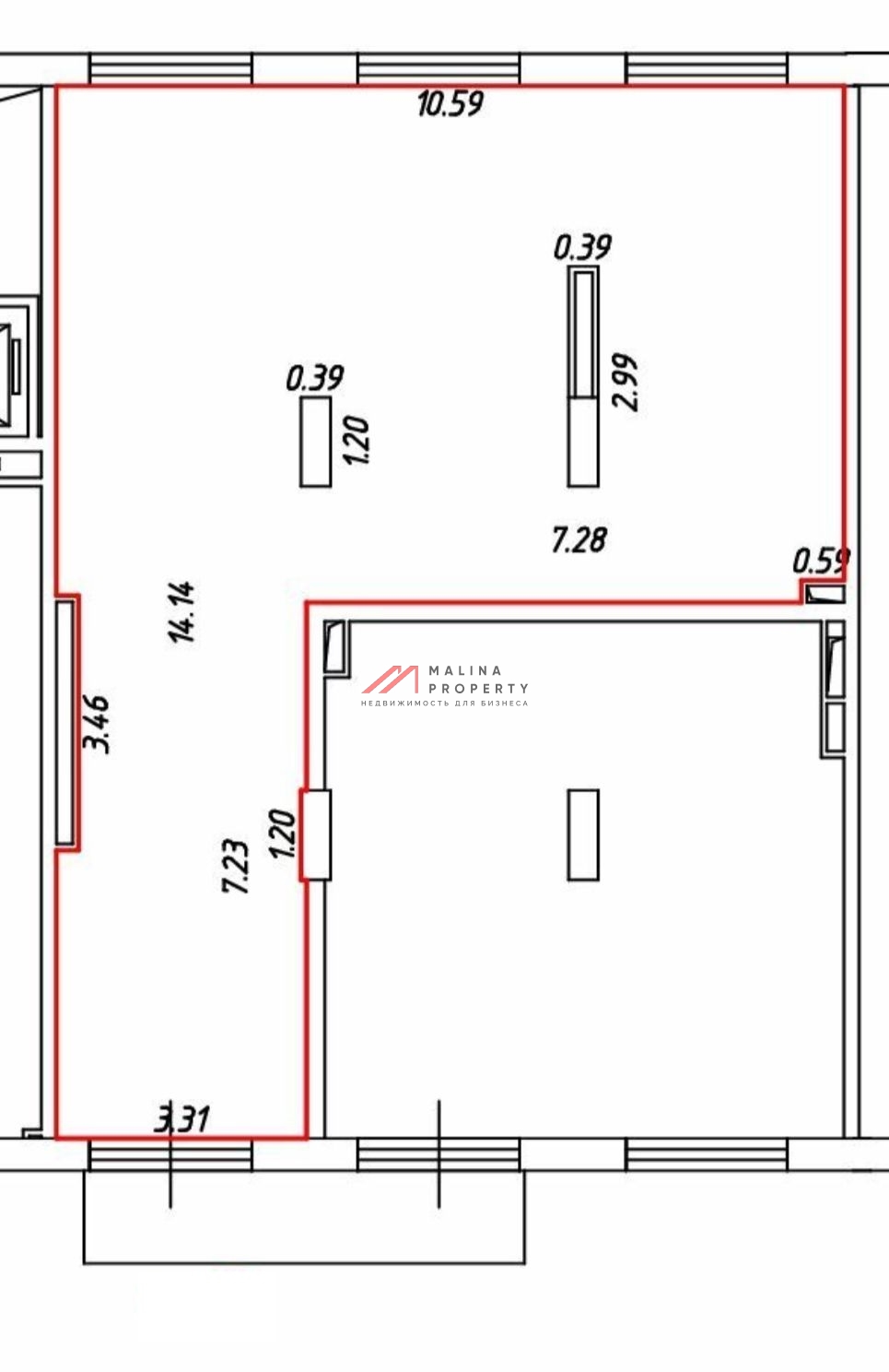 Продажа торгового помещения в г. Реутов