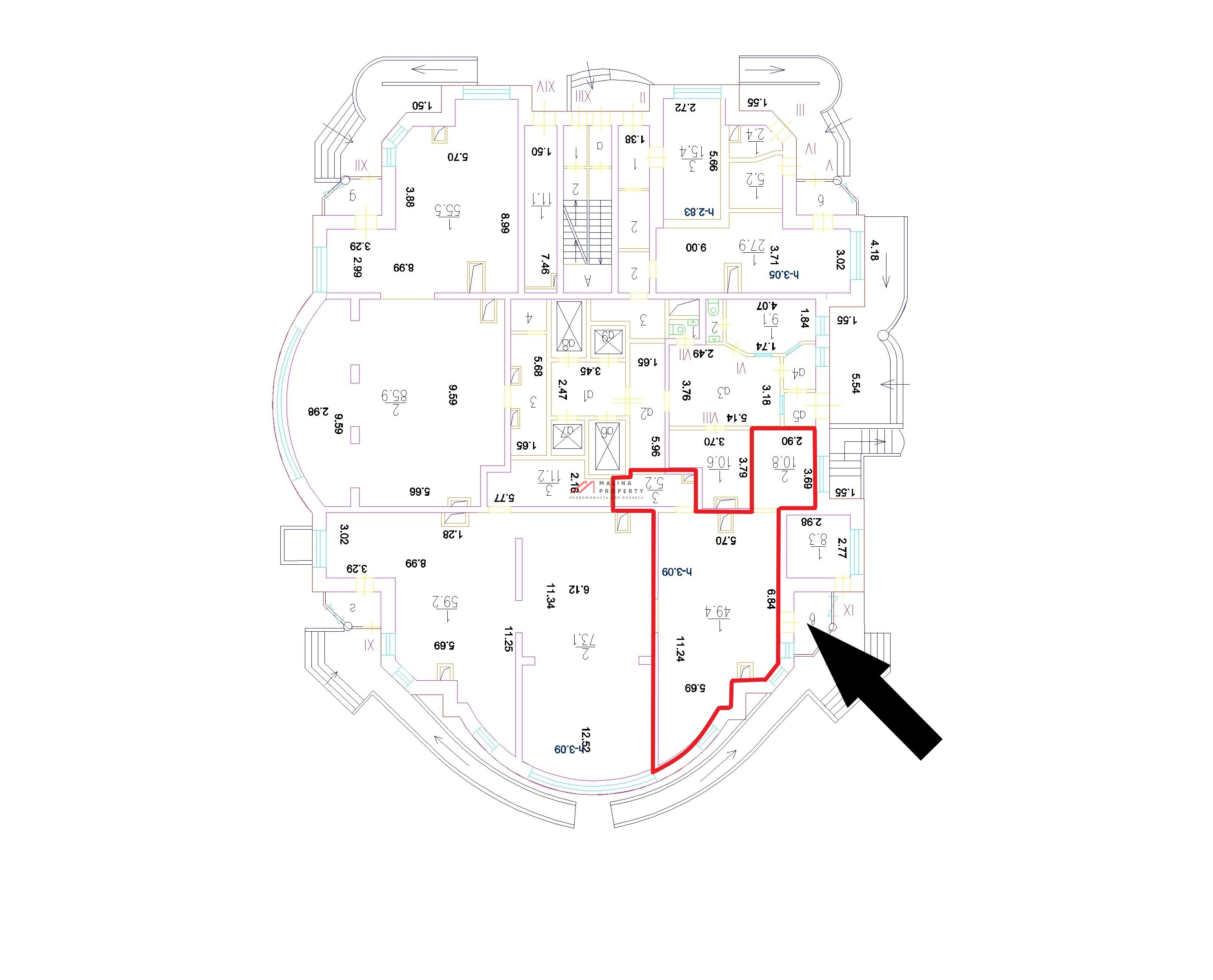 Продажа торгового помещения возле м. Яхромская