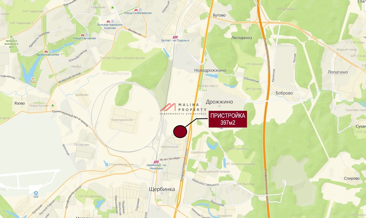 Продажа помещения под супермаркет в ЖК Никольские луга