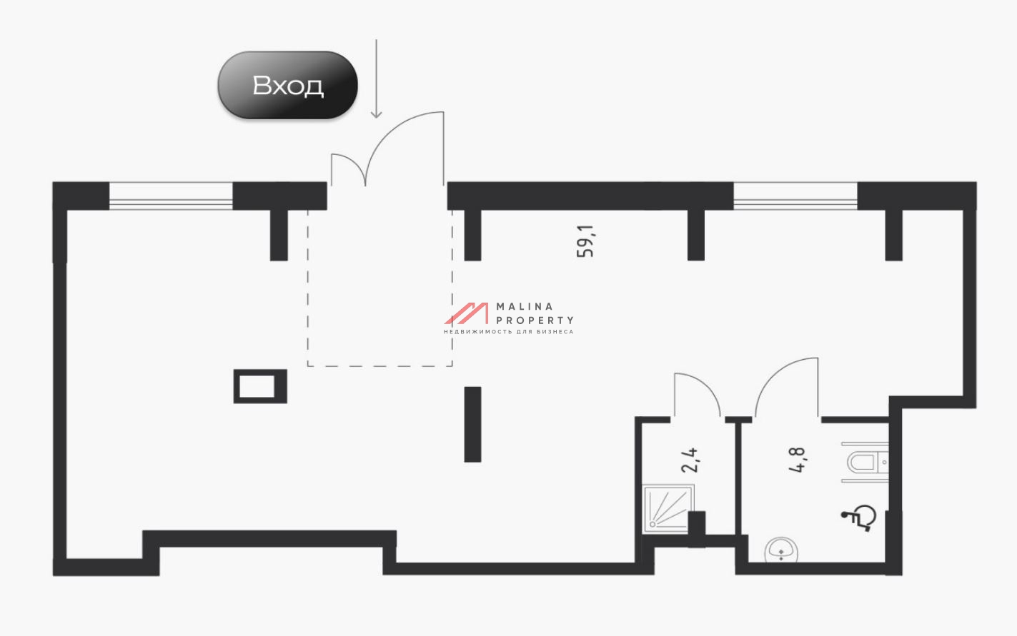 Продажа помещения в ЖК Цветочные Поляны Экопарк