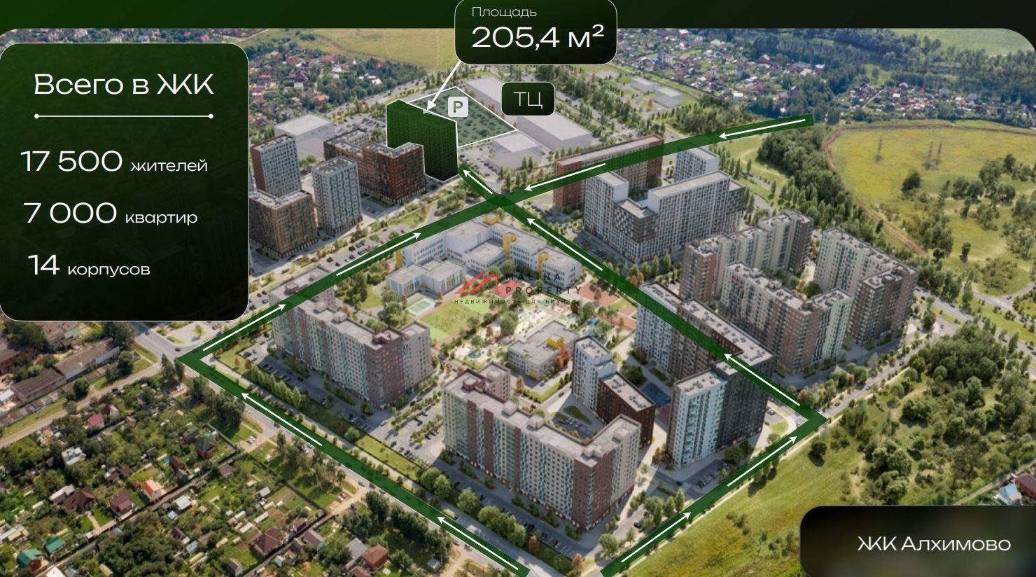 Продажа торгового помещения в ЖК Алхимово