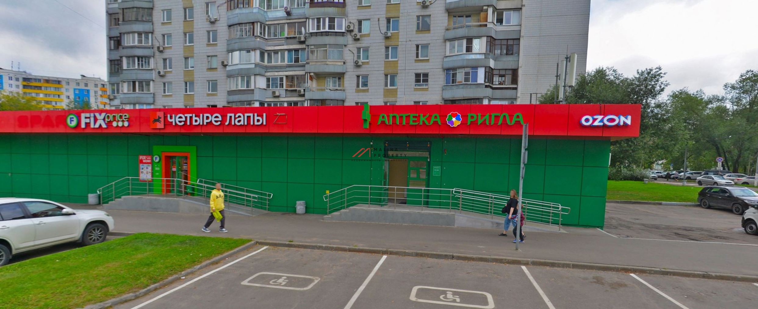 Продажа торгового помещения с сетевыми арендаторами