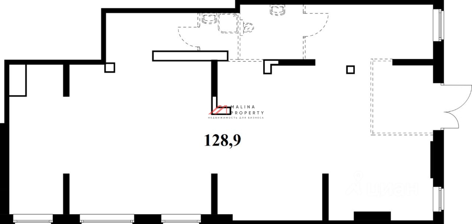 Аренда торгового помещения у метро Спартак 