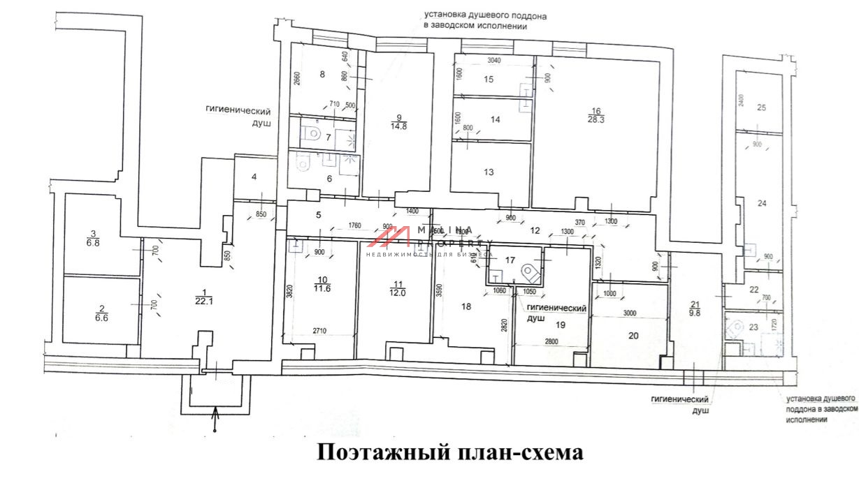 Продажа торгового помещения в районе Преображенская площадь 