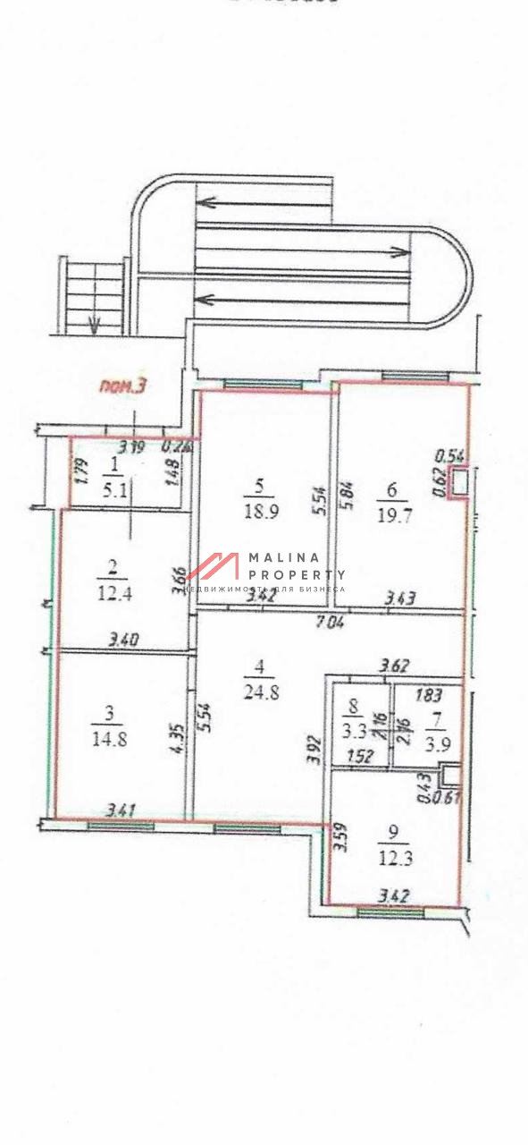Продажа торгового помещения с арендатором Магнит