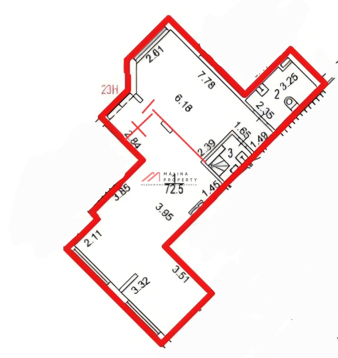 Продажа торгового помещения с арендатором Минимаркет 