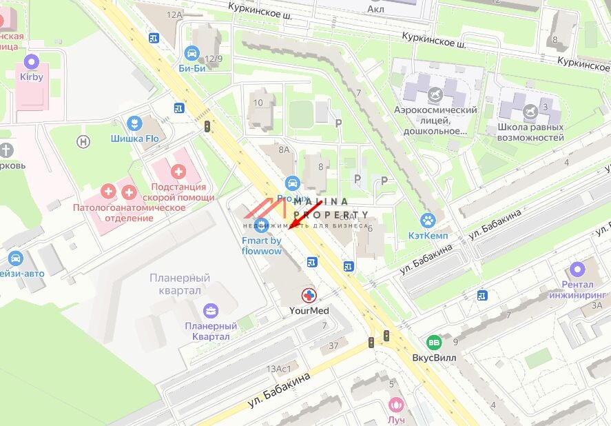 Аренда торгового помещения в Новых Химках