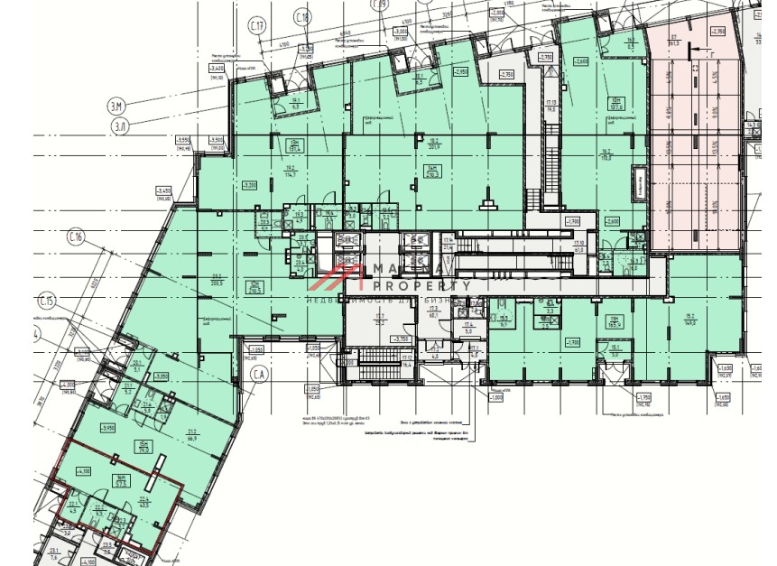 Аренда торгового помещения в жилом комплексе Parkside