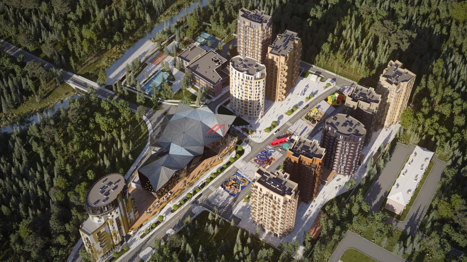 Аренда коммерческого помещения в ЖК "Russian Design District"